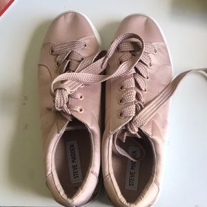 Steve Madden pink sneakers